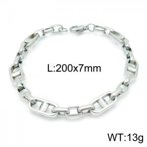 Stainless Steel Bracelet(Men) - KB144924-Z