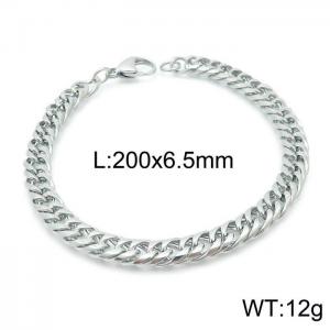 Stainless Steel Bracelet(Men) - KB144933-Z