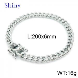 Stainless Steel Bracelet(Men) - KB144939-Z