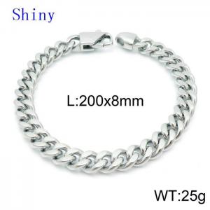 Stainless Steel Bracelet(Men) - KB144943-Z
