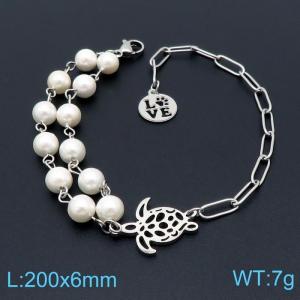 Stainless Steel Bracelet(women) - KB144964-DL