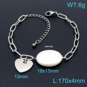Stainless Steel Bracelet(women) - KB145374-Z