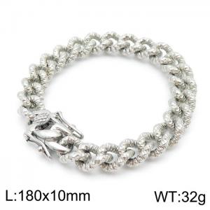 Stainless Steel Bracelet(Men) - KB145383-KFC