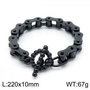 Stainless Steel Bicycle Bracelet - KB145387-KFC