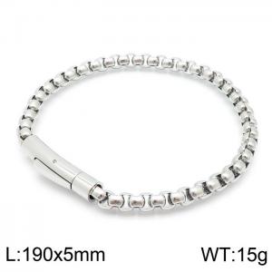 Stainless Steel Bracelet(Men) - KB145393-KFC