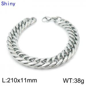 Stainless Steel Bracelet(Men) - KB145420-Z