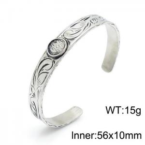 Stainless Steel Bangle - KB145721-TOM