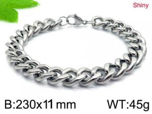 Stainless Steel Bracelet(Men) - KB145826-Z