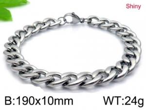 Stainless Steel Bracelet(Men) - KB145831-Z