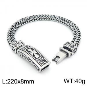 Stainless Steel Bracelet(Men) - KB145898-KJX