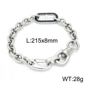 Stainless Steel Bracelet(Men) - KB145951-KLHQ