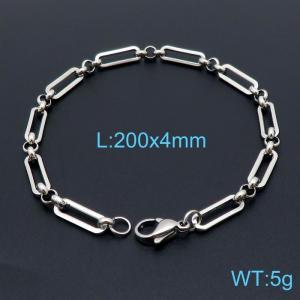 Stainless Steel Bracelet(Men) - KB145996-Z