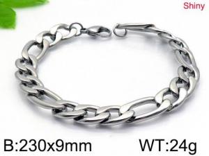 Stainless Steel Bracelet(Men) - KB146100-Z