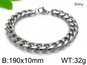 Stainless Steel Bracelet(Men) - KB146209-Z