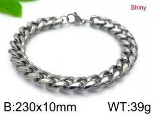 Stainless Steel Bracelet(Men) - KB146210-Z