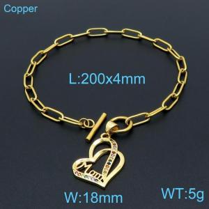 Copper Bracelet （ Mother's Day） - KB146211-Z