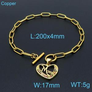 Copper Bracelet （ Mother's Day） - KB146214-Z