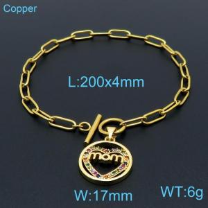 Copper Bracelet （ Mother's Day） - KB146215-Z