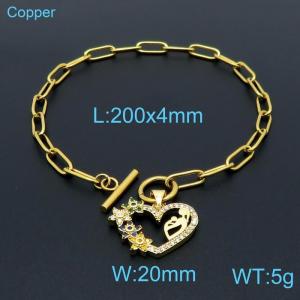 Copper Bracelet （ Mother's Day） - KB146221-Z