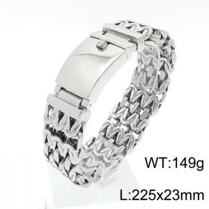 Stainless Steel Bracelet(Men) - KB146478-KJX