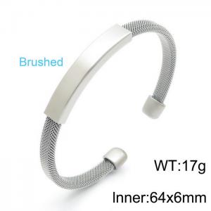 Stainless Steel Bangle - KB146617-KLHQ