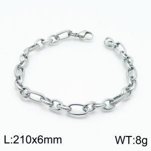 Stainless Steel Bracelet(Men) - KB146795-Z