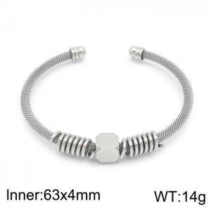 Stainless Steel Bangle - KB146913-KLHQ