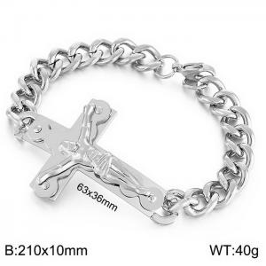 Stainless Steel Bracelet(Men) - KB146934-BJG