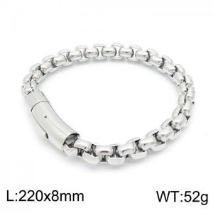 Stainless Steel Bracelet(Men) - KB147188-KFC