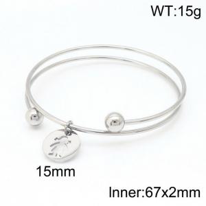 Stainless Steel Bangle - KB147216-Z