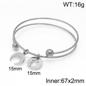 Stainless Steel Bangle - KB147231-Z