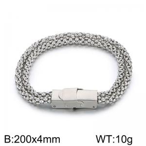 Stainless Steel Bracelet(Men) - KB147274-Z