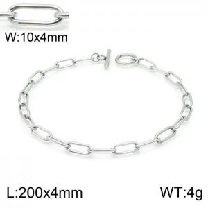 Stainless Steel Bracelet(Men) - KB147278-Z