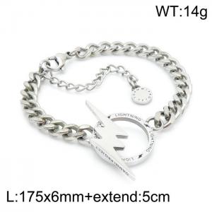 Stainless Steel Bracelet(Men) - KB147396-KFC