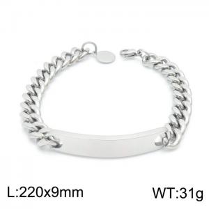 Stainless Steel Bracelet(Men) - KB147399-KFC