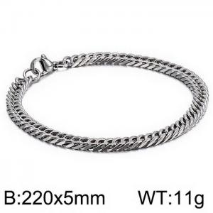 Stainless Steel Bracelet(Men) - KB147564-Z