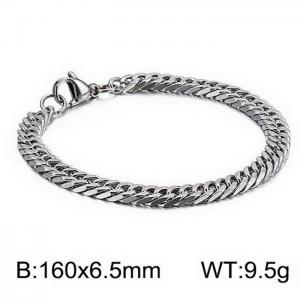 Stainless Steel Bracelet(Men) - KB147566-Z