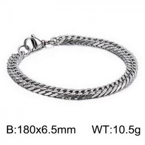 Stainless Steel Bracelet(Men) - KB147567-Z