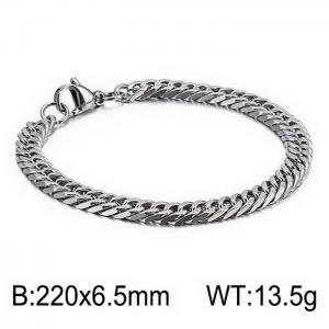 Stainless Steel Bracelet(Men) - KB147568-Z