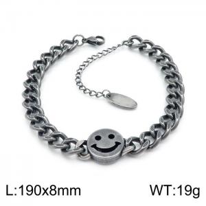 Stainless Steel Bracelet(Men) - KB147669-KLX