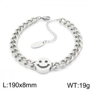 Stainless Steel Bracelet(Men) - KB147671-KLX