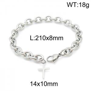Stainless Steel Bracelet(Men) - KB147704-Z