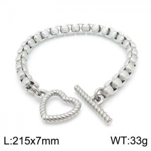 Stainless Steel Bracelet(Men) - KB147711-Z