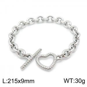 Stainless Steel Bracelet(Men) - KB147712-Z