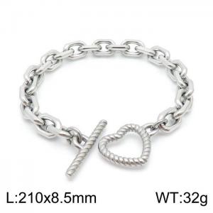 Stainless Steel Bracelet(Men) - KB147713-Z