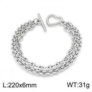 Stainless Steel Bracelet(Men) - KB147716-Z