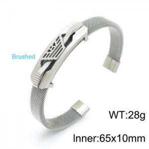 Stainless Steel Bangle - KB147888-KLHQ