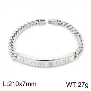Stainless Steel Bracelet(Men) - KB147900-KLHQ