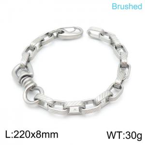 Stainless Steel Bracelet(Men) - KB147960-KLHQ