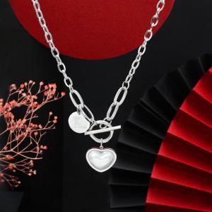 Trendy exaggerated collarbone chain double-sided pearl bracelet - KB148108-KLX